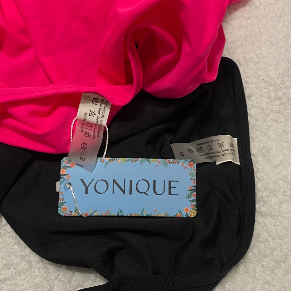Yonique tankini swim top and bottom size s - Picture 3 of 5